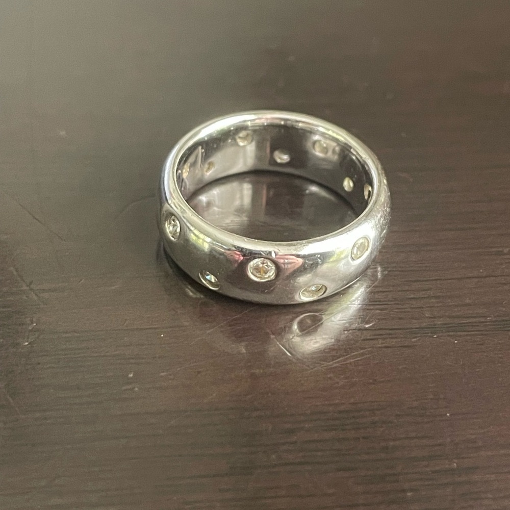 Diamondique eternity band size 7